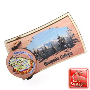 5139  Магнит с вращающимся диском горизонтальный 10,5*6*5 см