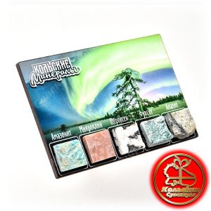 1005 Коллекция минералов, магнит 6*9 см