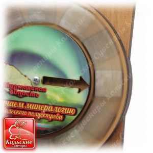 1010 Коллекция минералов вращающаяся на подставке 9,5*20*2 см