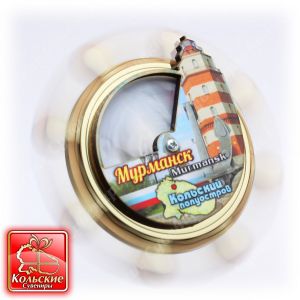 5161 Магнит штурвал вращающийся 7*7*1 см